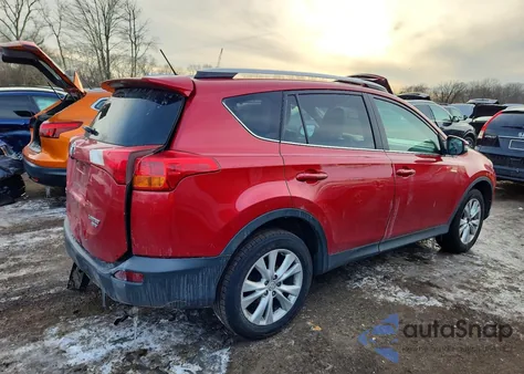 2014 Toyota Rav4 Limited from USA, damaged, VIN 2T3DFREV2EW145357